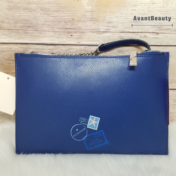 Kate Spade Postcard Crossbody Off the grid Blue - Picture 8 of 14